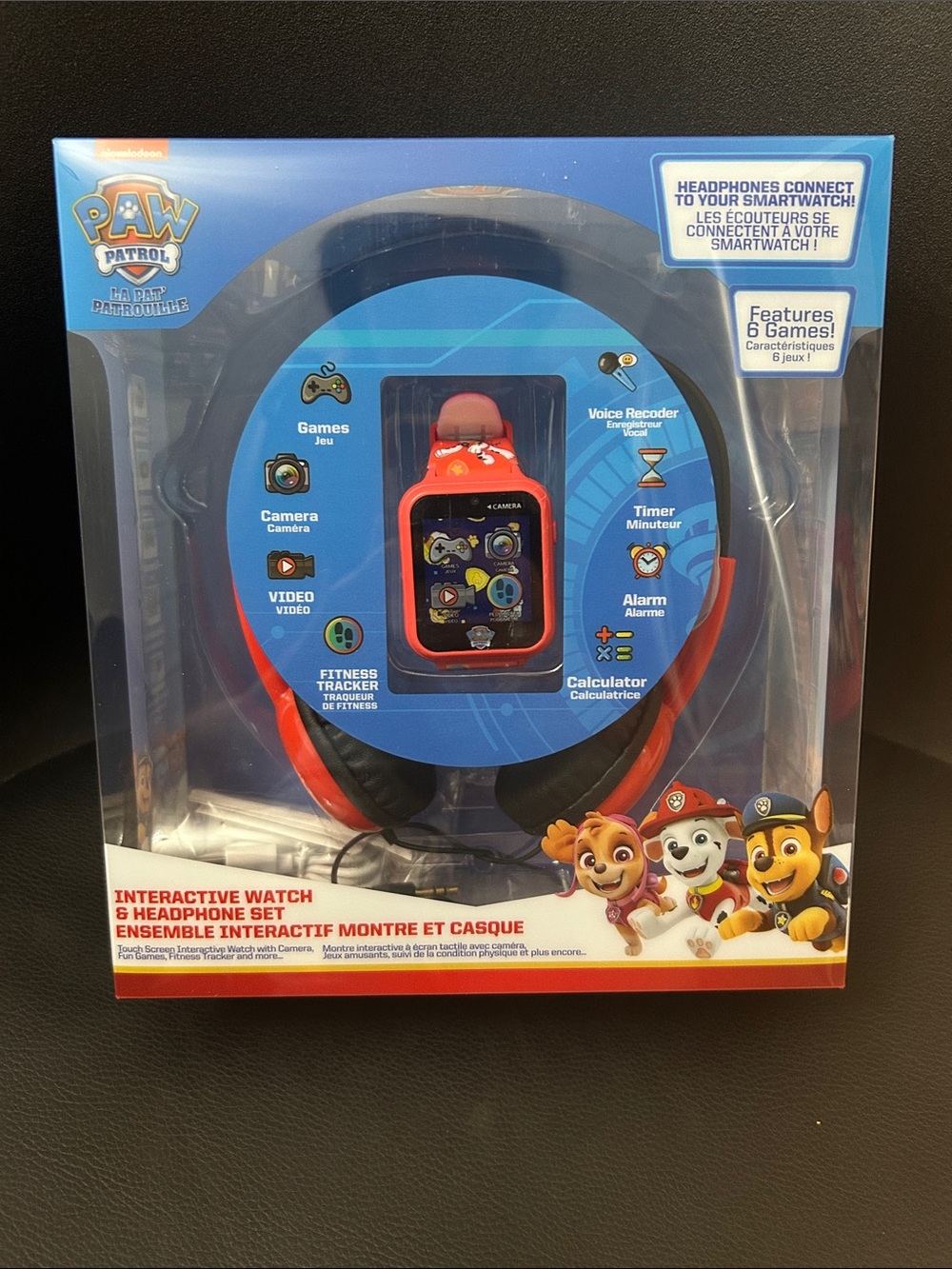NWT 🆕 Paw Patrol Kids Interactive Interactive Watch and Headphones